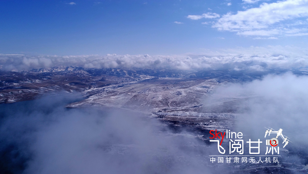 【飛閱甘肅】秋雪皚皚愈壯美（組圖）