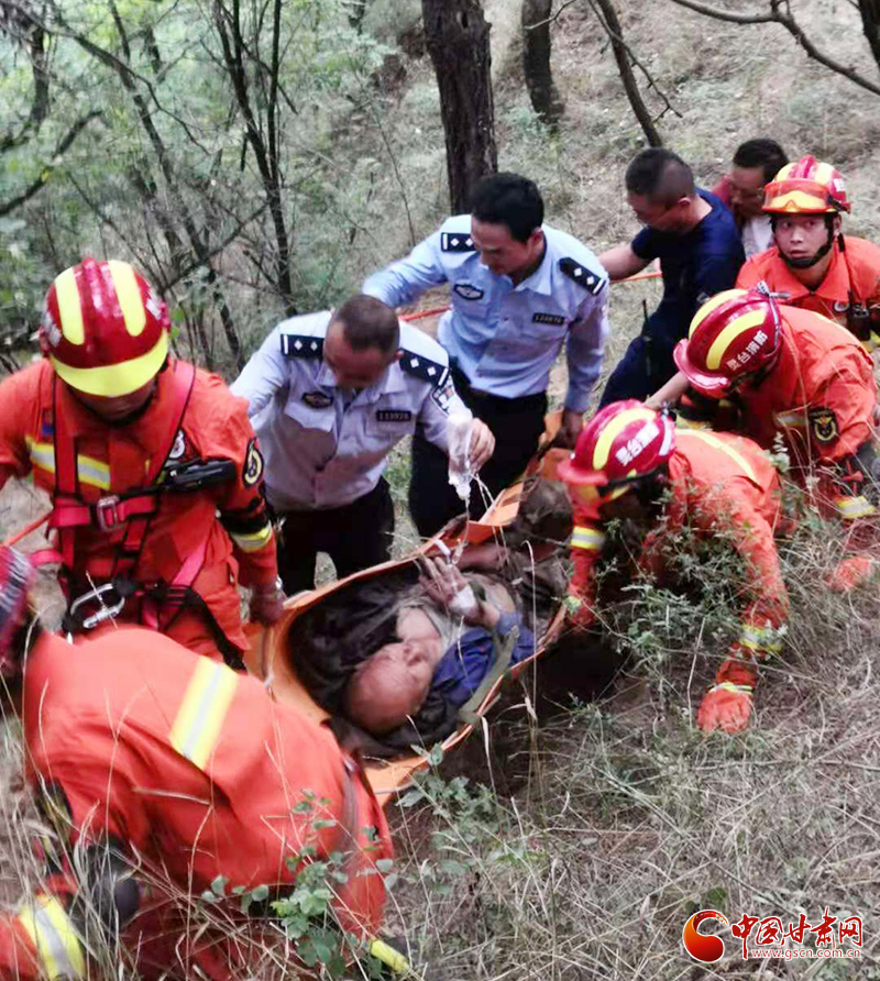 【我為群眾辦實事】平涼靈臺：六旬老人山林走失 警民攜手成功施救