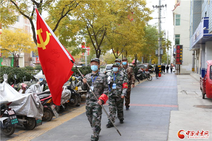 【甘快看·疫情防控甘肅在行動】隴南西和：民兵在戰“疫”中書寫責任與擔當