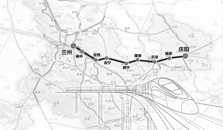 “十四五”期間甘肅省將加快修建鐵路步伐 通動車后 蘭州到慶陽只需2.5小時