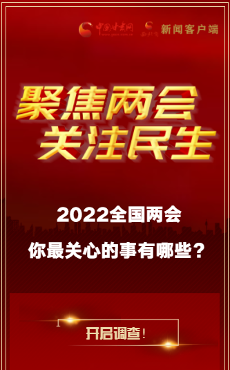 H5｜2022全國兩會，你最關心的事有哪些？