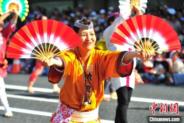 日本仙臺七夕祭。孫冉 攝