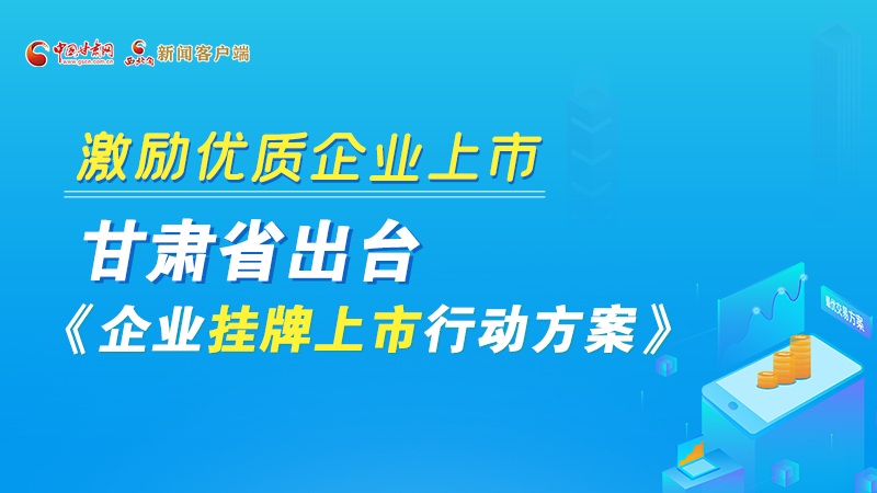 圖解丨@甘肅企業 關于掛牌上市的扶持政策快來了解！