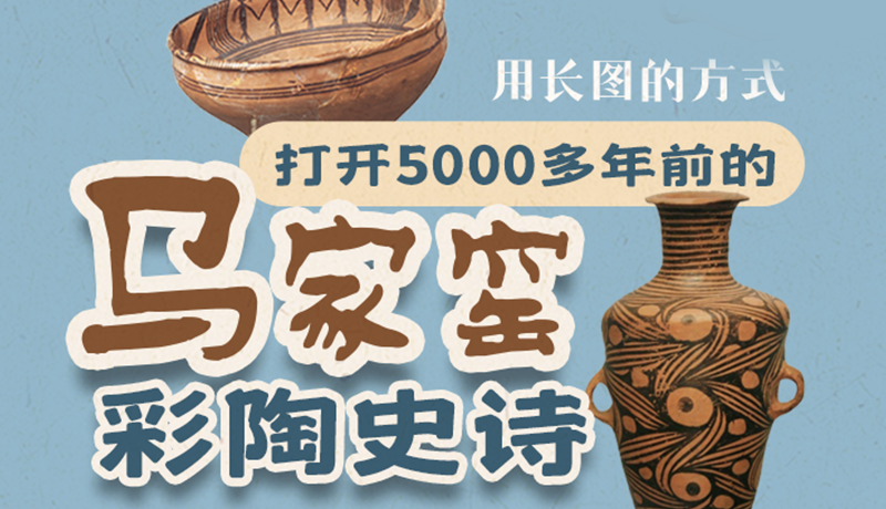 用長圖的方式，打開5000多年前的馬家窯彩陶史詩